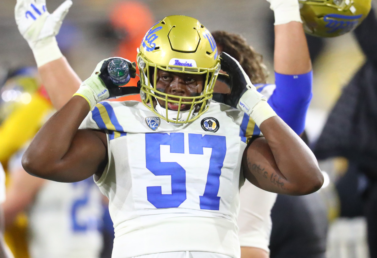 UCLA center Jon Gaines